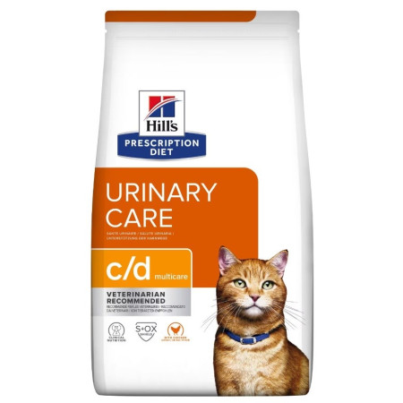 Hill's PD Urinary Care c/d sausas kačių maistas 1,5 kg