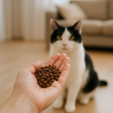 WIEJSKA ZAGRODA Monoprotein Jautiena - sausas kačių maistas - 800 g