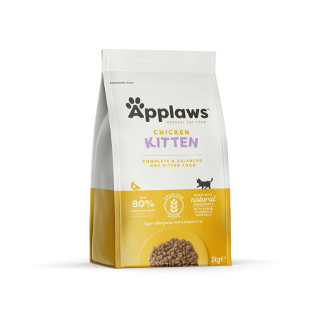 APPLAWS Kittens Su Vištiena - sausas kačių maistas - 2kg