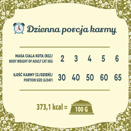 FOLK Masurų stiliaus triušiena ir elniena su burokėliais ir spanguolėmis - sausas kačių maistas - 7kg