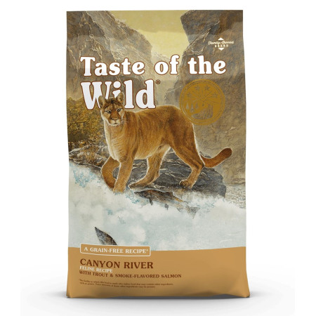 TASTE OF THE WILD Canyon River - sausas kačių maistas - 2kg