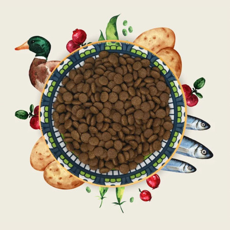 EDEN Su Antimi ir Sardinėmis - sausas kačių maistas - 1,5 kg