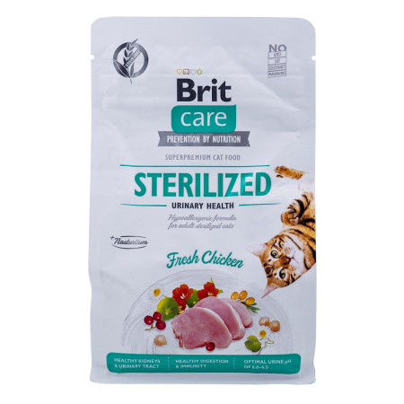 BRIT Care Beigrynės Sterilizuotoms Kačių Maistas - 400 g