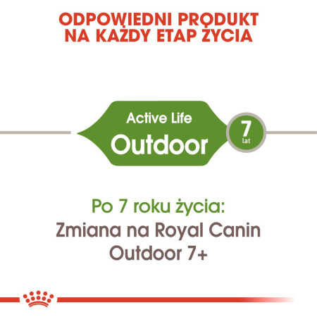 ROYAL CANIN Outdoor Adult - sausas kačių maistas - 400 g