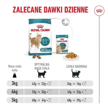 ROYAL CANIN 11+ - sausas kačių maistas - 4kg