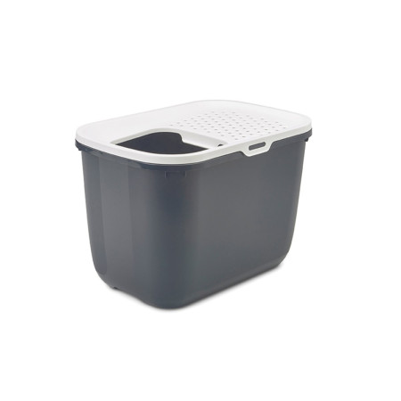 SAVIC HOP Antracitas su Balta Dangčiu – Kačių Tualetas