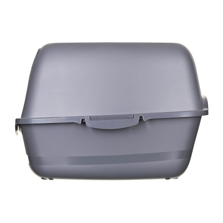 DIAMENTIQ BAYA antracito spalvos - kačių tualetas - 55,5 x 40 x 38,7 cm