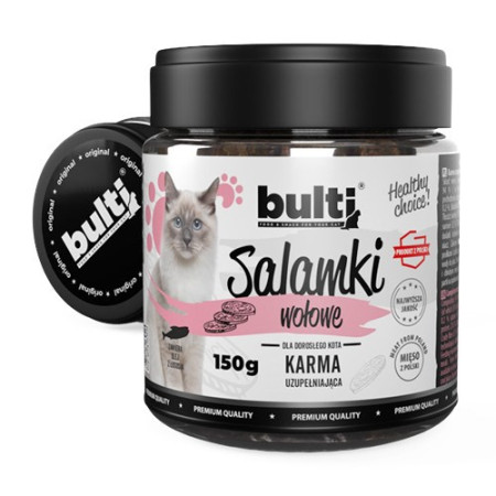 BULTI jautienos skanėstas katėms - 150g