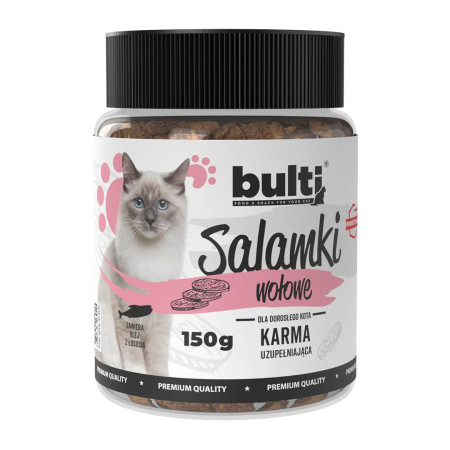 BULTI jautienos skanėstas katėms - 150g