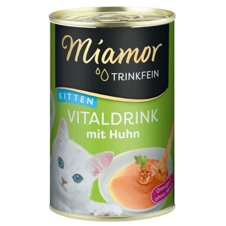 MIAMOR Trinkfein kačiukams Vitaldrink su vištiena - 135ml