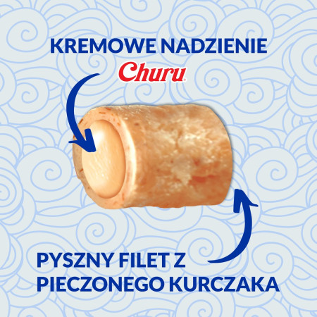INABA Churu Bites Vištiena su Tunu ir Lašiša - skanėstas katėms - 3x10 g