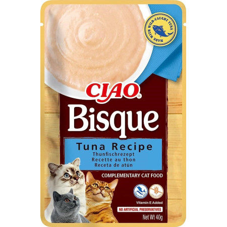 INABA Ciao Bisque Tunų - skanėstas katėms - 40g