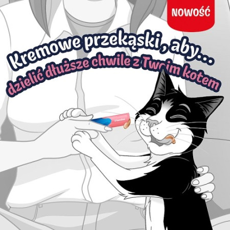 Purina Felix Deli Moments lašiša - skanėstas katėms - 4x10 g