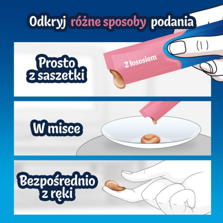 Purina Felix Deli Moments lašiša - skanėstas katėms - 4x10 g