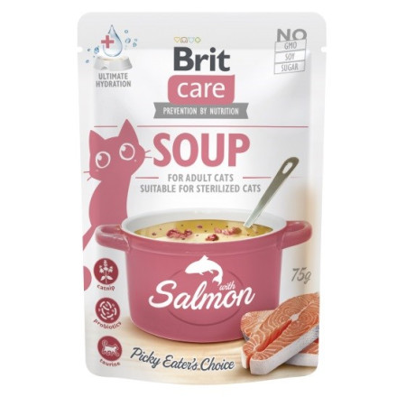 BRIT Care Sriuba su lašiša - katėms - 75g