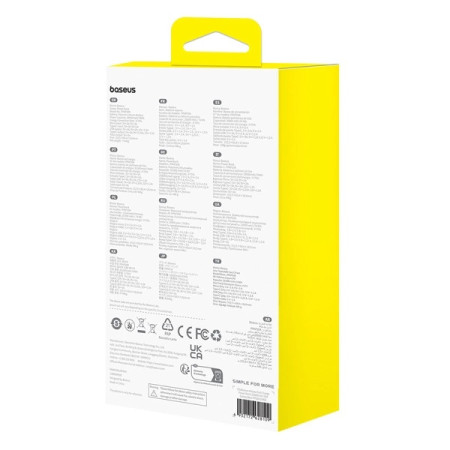 Baseus Airpow 20W 20000mAh Power Bank su USB-A - USB-C 50cm kabeliu – Mėlynas