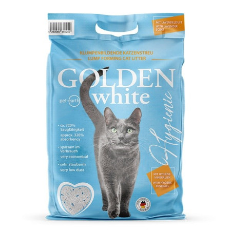 Golden White Hygienic Bentonito kraikas 14 kg