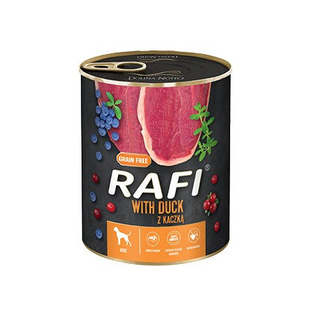 Dolina Noteci Rafi šlapias maistas šunims su antiena, mėlynėmis ir spanguolėmis - 800g
