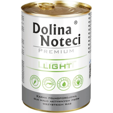 DOLINA NOTECI Premium Light - šlapias maistas šunims - kiauliena, viščiukas - 400g