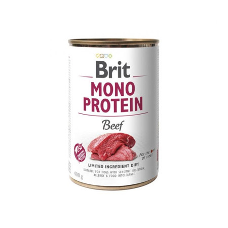 BRIT Mono Protein Beef - drėgnas maistas šunims - 400 g