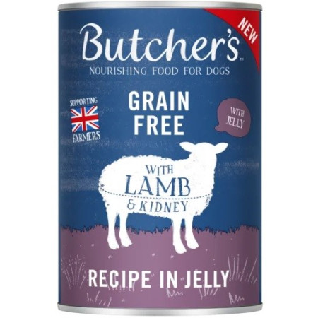 BUTCHER'S Original Mega Pakuotė Mišri Su Gabaliukais Želė - šlapias maistas šunims - 6 x 400 g