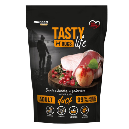 BIOFEED Tasty Dogs Life Antiena - drėgnas ėdalas šunims - 150g