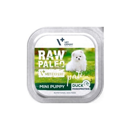 RAW PALEO Pâté Mini Šuniukams Antiena - drėgnas ėdalas šunims - 150g