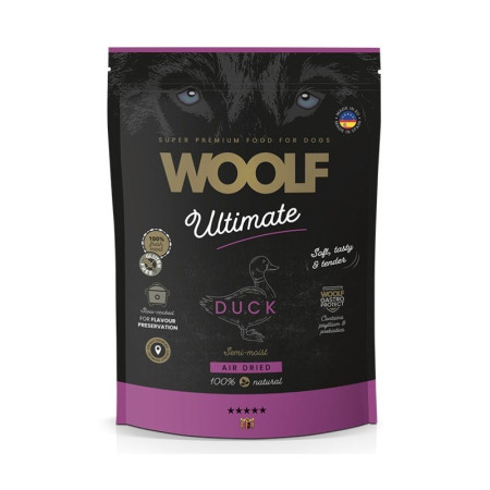WOOLF Pusiau Drėgnas Anties Maistas - 1 kg
