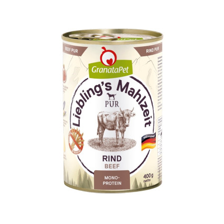 GRANATAPET Beef - Drėgnas ėdalas šunims - 400 g