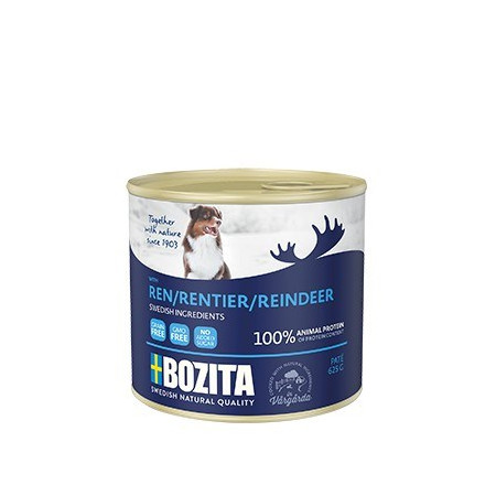 Bozita Elnias Suaugusiųjų - drėgnas šunų maistas - 625g