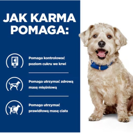 HILL'S Prescription Diet Diabetes Care vištiena - šlapias maistas šunims - 370g
