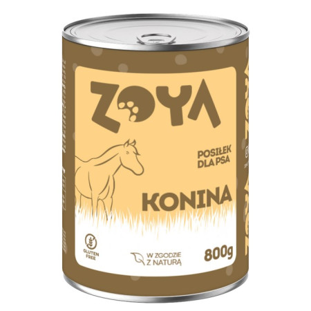 ZOYA Arklys - drėgnas ėdalas šunims - 800g
