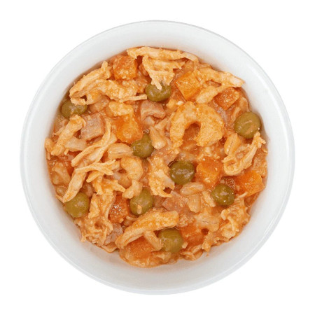 SCHESIR Pasaulio Skoniai Vištienos Paelja - drėgnas ėdalas šunims - 150 g