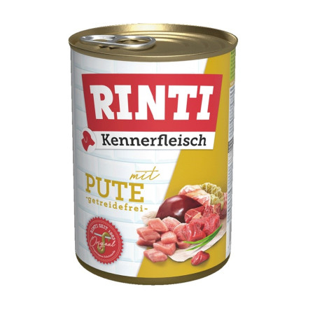 RINTI Kennerfleisch Kalakutiena - drėgnas ėdalas šunims - 400g