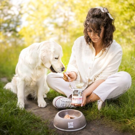 RAW PALEO Suaugusiems Monoproteinas Kiauliena - šlapias šunų maistas - 400 g