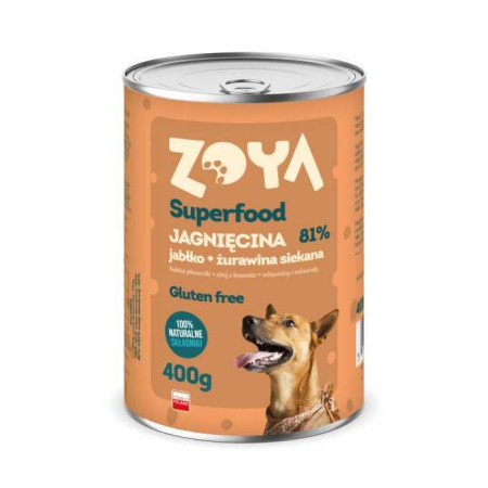 ZOYA Superfood Aviena - drėgnas ėdalas šunims - 400g