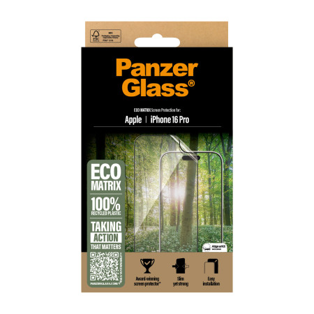 PanzerGlass ECO MATRIX Ekrano Apsauginis Stiklas iPhone 16 Pro