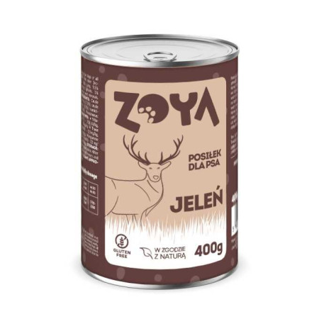 ZOYA Elnias - drėgnas ėdalas šunims - 400g