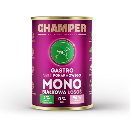 CHAMPER Gastro Monoprotein Lašiša - 400g