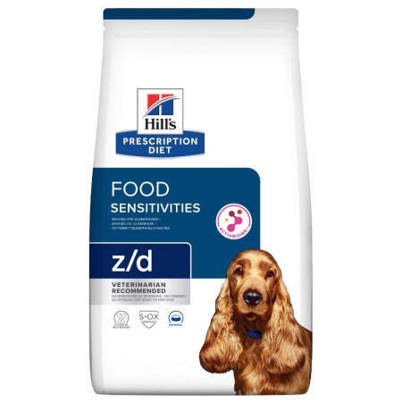 HILL's Prescription Diet Food Sensitivities z/d - sausas maistas šunims - 10 kg