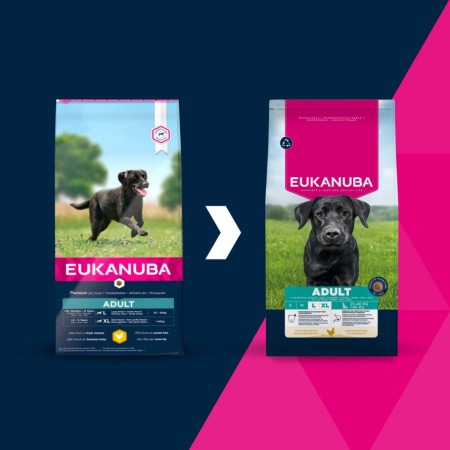 EUKANUBA Suaugusių Šunų Maistas L XL Su Vištiena - 15kg