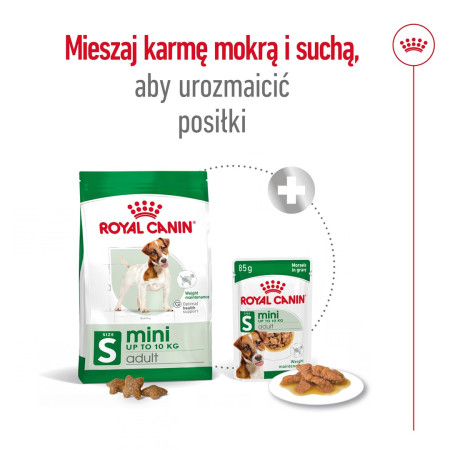 ROYAL CANIN Suaugusių Šunų Maistas Mini S - 4kg