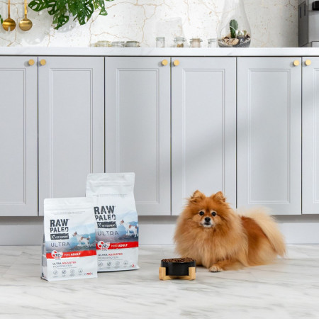 RAW PALEO Ultra Mini Adult Beef - sausas šunų maistas - 2 kg