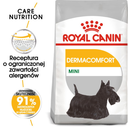 ROYAL CANIN Mini Dermacomfort Suaugusiems Mažų Veislių Šunims - 3 kg