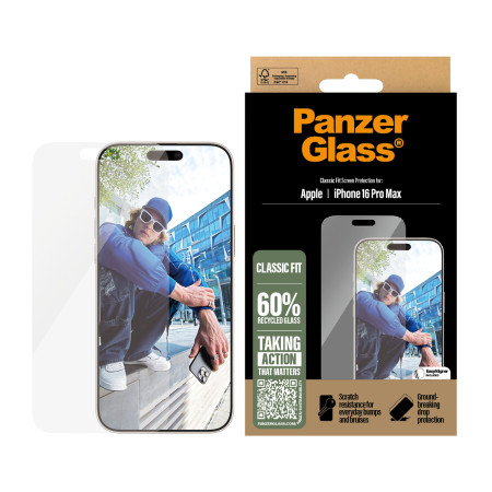 PanzerGlass ekraną sauganti plėvelė Apple iPhone 16 Pro Max