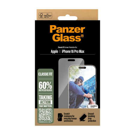 PanzerGlass ekraną sauganti plėvelė Apple iPhone 16 Pro Max