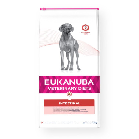 Eukanuba Veterinary Diet Intestinal - 12 kg suaugusiems šunims