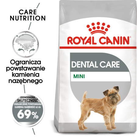 ROYAL CANIN CCN Mini Dental Care - sausas ėdalas suaugusiems šunims - 3kg
