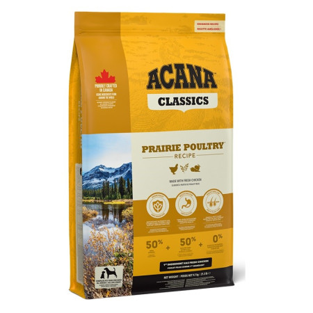 ACANA Classics Prairie Poultry - sausas maistas šunims - 9,7kg