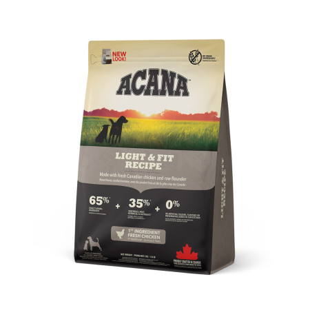 Acana Heritage Suaugę Light & Fit Šunims 2 kg